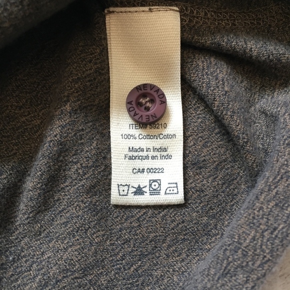 Nevada Long Sleeve Henley Style Shirt 2XL - Picture 5 of 8